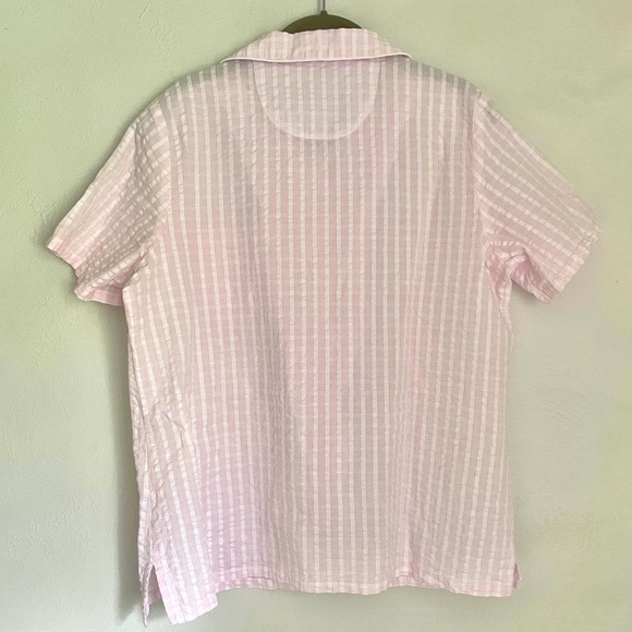 Seersucker Short Pajama Set - Picture 4 of 9